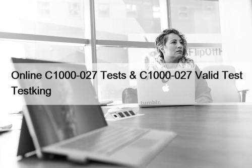 Online C1000-027 Tests & C1000-027 Valid Test Testking